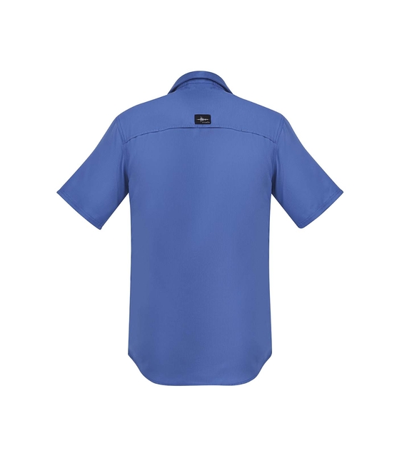 Outdoor Short Sleeve Shirt - Men - Back View