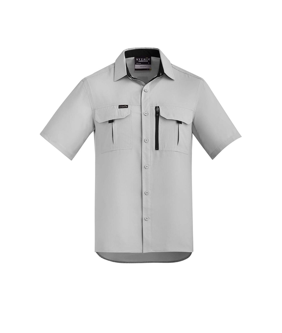 Outdoor Short Sleeve Shirt - Men - Stone