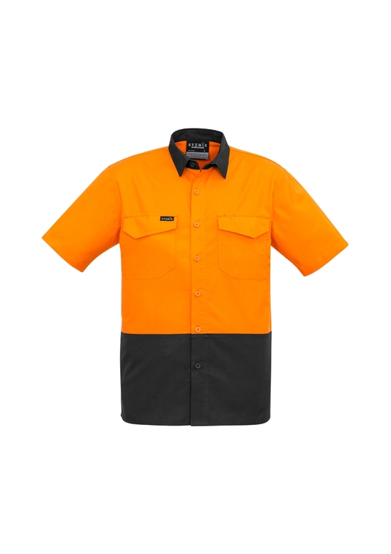 Rugged Cooling Hi Vis Short Sleeve Shirt - Men