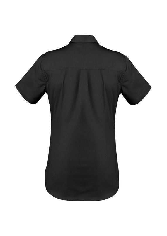 Lightweight Tradie Short Sleeve Shirt - Women - Back View