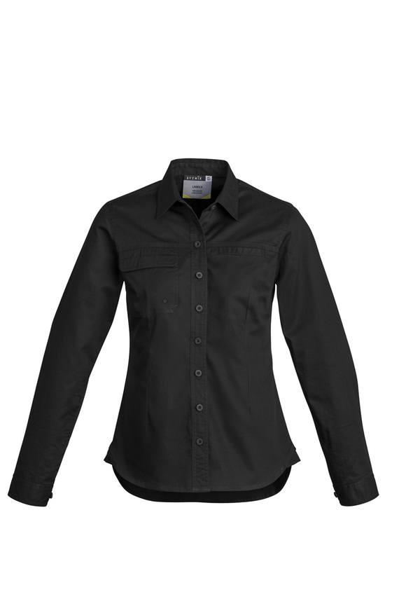 Lightweight Tradie Long Sleeve Shirt - Women - Black