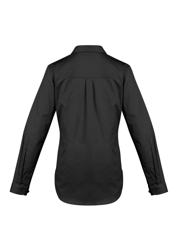 Lightweight Tradie Long Sleeve Shirt - Women - Back View