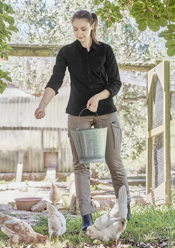 Lightweight Tradie Long Sleeve Shirt - Women