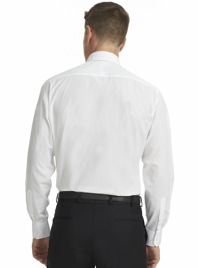 Buy Men's White Standard Fit Shirt in NZ | The Uniform Centre