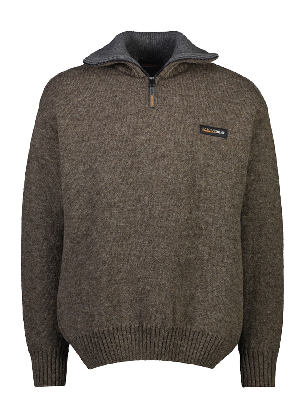 Buy Tasman 36.6 Zip and Collar Sweater - MKM logo in NZ | The Uniform ...