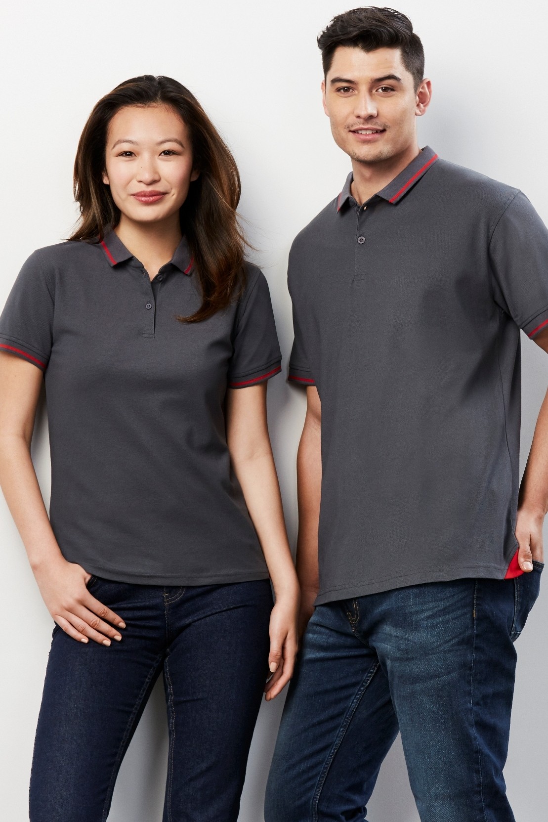 Buy Ladies Jet Cotton-Backed BIZCOOL Polo Shirt in NZ | The Uniform Centre