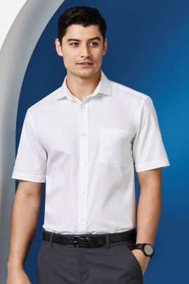 Mens Regent Short Sleeve Shirt 100% Cotton